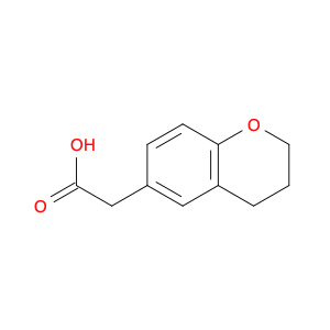 2H-1-Benzopyran-6-acetic acid, 3,4-dihydro-