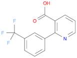 3-Pyridinecarboxylic acid, 2-[3-(trifluoromethyl)phenyl]-