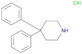 Piperidine, 4,4-diphenyl-, hydrochloride