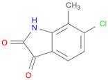 1H-Indole-2,3-dione, 6-chloro-7-methyl-