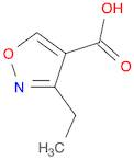 4-Isoxazolecarboxylic acid, 3-ethyl-