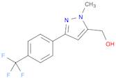 1H-Pyrazole-5-methanol, 1-methyl-3-[4-(trifluoromethyl)phenyl]-