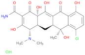 2-Naphthacenecarboxamide,7-chloro-4-(dimethylamino)-1,4,4a,5,5a,6,11,12a-octahydro-3,6,10,12,12a...