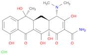 2-Naphthacenecarboxamide,4-(dimethylamino)-1,4,4a,5,5a,6,11,12a-octahydro-3,6,10,12,12a-pentahydro…