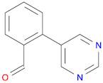 Benzaldehyde, 2-(5-pyrimidinyl)-