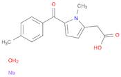 1H-Pyrrole-2-acetic acid, 1-methyl-5-(4-methylbenzoyl)-, sodium salt,dihydrate