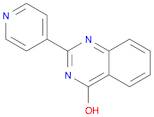 4(1H)-Quinazolinone, 2-(4-pyridinyl)-