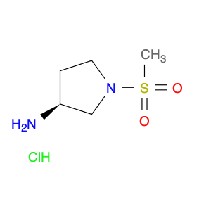 3-Pyrrolidinamine, 1-(methylsulfonyl)-, monohydrochloride, (3S)-