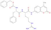 benzyl N-[1-[[5-(diaminomethylideneamino)-1-[(4-methyl-2-oxochromen-7-yl)amino]-1-oxopentan-2-yl]a…