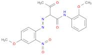 Butanamide,2-[(4-methoxy-2-nitrophenyl)azo]-N-(2-methoxyphenyl)-3-oxo-