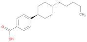 Benzoic acid, 4-(trans-4-pentylcyclohexyl)-