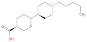 [1,1'-Bicyclohexyl]-4-carboxylic acid, 4'-pentyl-, (trans,trans)-