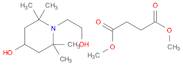 Butanedioic acid, dimethyl ester, polymer with4-hydroxy-2,2,6,6-tetramethyl-1-piperidineethanolO...