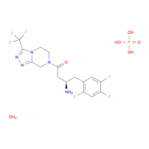 1,2,4-Triazolo[4,3-a]pyrazine,7-[(3R)-3-amino-1-oxo-4-(2,4,5-trifluorophenyl)butyl]-5,6,7,8-tetr...