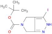 3-Iodo-2,6-dihydro-4h-pyrrolo[3,4-c]pyrazole-5-carboxylic acid tert-butyl ester