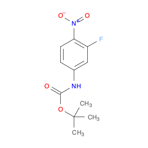 Carbamic acid, (3-fluoro-4-nitrophenyl)-, 1,1-dimethylethyl ester