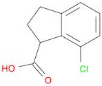 1H-Indene-1-carboxylic acid, 7-chloro-2,3-dihydro-