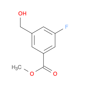 Benzoic acid, 3-fluoro-5-(hydroxymethyl)-, methyl ester