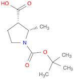 1,3-Pyrrolidinedicarboxylic acid, 2-methyl-, 1-(1,1-dimethylethyl) ester,(2S,3S)-