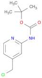 tert-butyl N-[4-(chloromethyl)pyridin-2-yl]carbamate