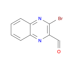 2-Quinoxalinecarboxaldehyde, 3-bromo-