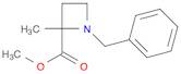 2-Azetidinecarboxylic acid, 2-methyl-1-(phenylmethyl)-, methyl ester