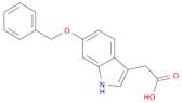 1H-Indole-3-acetic acid, 6-(phenylmethoxy)-