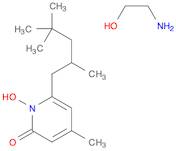 2(1H)-Pyridinone, 1-hydroxy-4-methyl-6-(2,4,4-trimethylpentyl)-, compd.with 2-aminoethanol (1:1)OT…