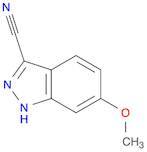 1H-Indazole-3-carbonitrile, 6-methoxy-