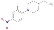 Piperazine, 1-ethyl-4-(2-fluoro-4-nitrophenyl)-