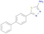 5-(4-phenylphenyl)-1,3,4-thiadiazol-2-amine