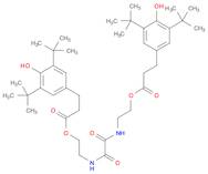 Benzenepropanoic acid, 3,5-bis(1,1-dimethylethyl)-4-hydroxy-,(1,2-dioxo-1,2-ethanediyl)bis(imino-2…