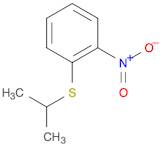 Benzene, 1-[(1-methylethyl)thio]-2-nitro-