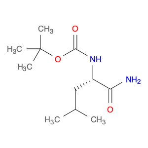 Carbamic acid, [(1S)-1-(aminocarbonyl)-3-methylbutyl]-,1,1-dimethylethyl ester