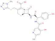 (7R)-7-[[(2R)-2-(4-hydroxyphenyl)-2-[(6-methyl-4-oxo-1H-pyridine-3-carbonyl)amino]acetyl]amino]-3-…