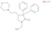 2-Pyrrolidinone, 1-ethyl-4-[2-(4-morpholinyl)ethyl]-3,3-diphenyl-,monohydrochloride, monohydrate