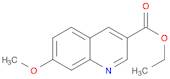 3-Quinolinecarboxylic acid, 7-methoxy-, ethyl ester