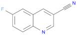 3-Quinolinecarbonitrile, 6-fluoro-