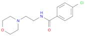 Benzamide, 4-chloro-N-[2-(4-morpholinyl)ethyl]-