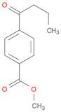 Benzoic acid, 4-(1-oxobutyl)-, methyl ester