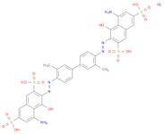 2,7-Naphthalenedisulfonic acid,3,3'-[(3,3'-dimethyl[1,1'-biphenyl]-4,4'-diyl)bis(azo)]bis[5-amino-…