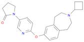 1-(6-((3-Cyclobutyl-2,3,4,5-tetrahydro-1H-benzo[d]azepin-7-yl)oxy)pyridin-3-yl)pyrrolidin-2-one