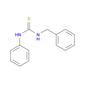 Thiourea, N-phenyl-N'-(phenylmethyl)-