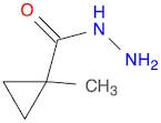 Cyclopropanecarboxylic acid, 1-methyl-, hydrazide