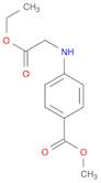 Benzoic acid, 4-[(2-ethoxy-2-oxoethyl)amino]-, methyl ester