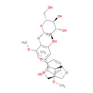 b-D-Glucopyranoside,2,6-dimethoxy-4-[(1S,3aR,4S,6aR)-tetrahydro-4-(4-hydroxy-3,5-dimethoxyphenyl...