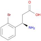 Benzenepropanoic acid, b-amino-2-bromo-, (bR)-