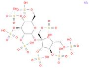 a-D-Glucopyranoside, 1,3,4,6-tetra-O-sulfo-b-D-fructofuranosyl,tetrakis(hydrogen sulfate), octasod…