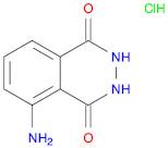 1,4-Phthalazinedione,5-amino-2,3-dihydro-, hydrochloride (1:1)