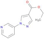 1H-Pyrazole-4-carboxylic acid, 1-(3-pyridinyl)-, ethyl ester